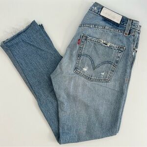 Re/Done Women’s Straight Skinny Jeans - 27